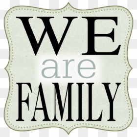 We Are Family Name, HD Png Download - family icon png