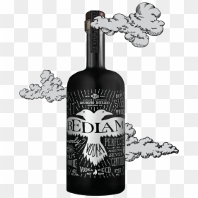 Bedlam Vodka, HD Png Download - vodka png