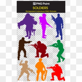 Illustration, HD Png Download - soldier silhouette png