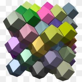 Rhombic Dodecahedron Tiling, HD Png Download - honeycomb png
