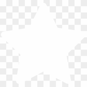Star Icon White Png, Transparent Png - star outline png
