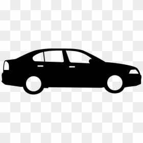 Black Car Clipart, HD Png Download - car silhouette png