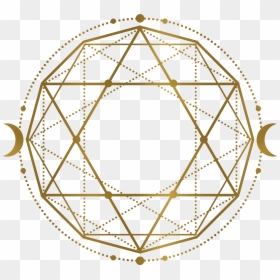 Aesthetic Geometric Shape Png, Transparent Png - sacred geometry png