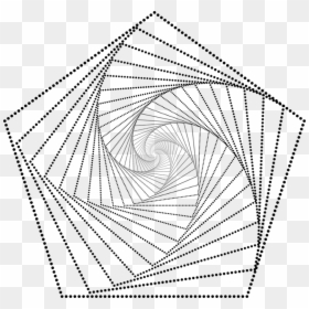 Geometric Fractal, HD Png Download - sacred geometry png