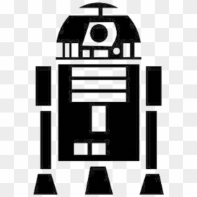 Star Wars R2 D2 Silhouette, HD Png Download - star outline png