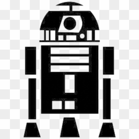 Star Wars R2 D2 Silhouette, HD Png Download - star outline png