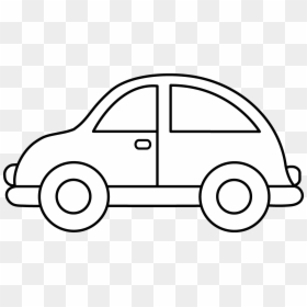 Car Clipart Coloring Page, HD Png Download - car silhouette png