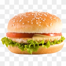 Paneer Burger Hd Images Png, Transparent Png - cheeseburger png