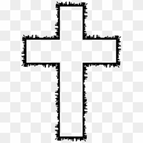 Silhouette White Cross Png, Transparent Png - city silhouette png