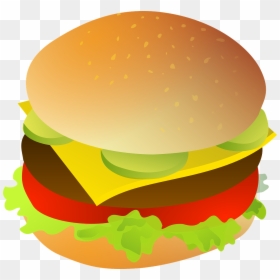 Cheese Burger Clip Art, HD Png Download - cheeseburger png