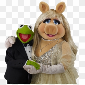 Kermit And Miss Piggy Dancing, HD Png Download - kermit png