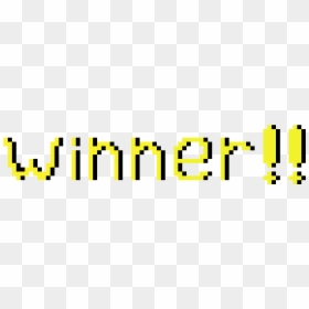 Pixel Art Winner Png, Transparent Png - winner png