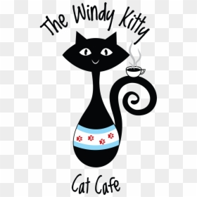 Windy Kitty Cat Cafe, HD Png Download - cats png