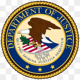 Department Of Justice Logo Transparent, HD Png Download - united states png