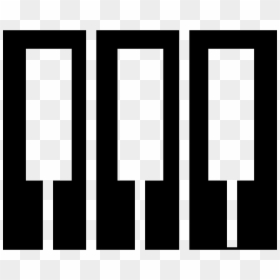 Piano Keys Icon Png, Transparent Png - keys png