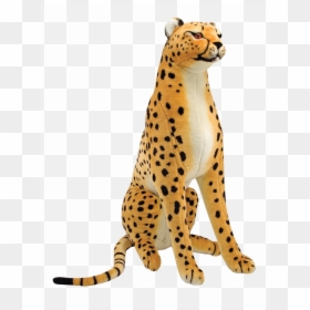 Giant Cheetah Stuffed Animal, HD Png Download - cheetah png