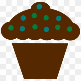 Polka Dot Cupcake Clip Art, HD Png Download - polka dots png