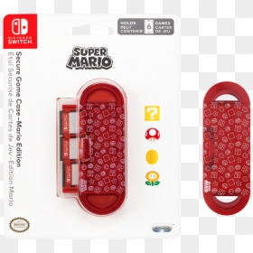 Nintendo Switch Game Case Mario Edition, HD Png Download - nintendo png