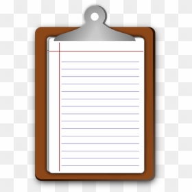 Pad Clipart, HD Png Download - lined paper png