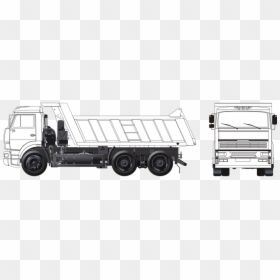 ภาพ วาด รถ บรรทุก, HD Png Download - camion de carga png