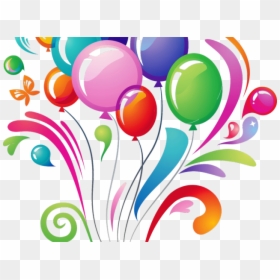 Ballons Png - Happy Birthday Balloons Png, Transparent Png - png ballons