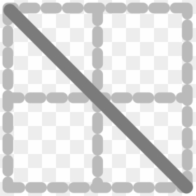 Triangle,square,angle - Tables And Borders Icon, HD Png Download - triangle border png