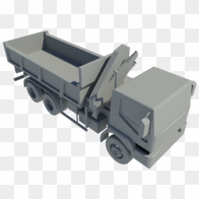 Trailer Truck, HD Png Download - camion de carga png