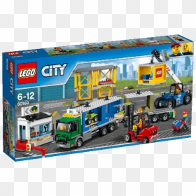 Lego City Cargo Terminal 60169, HD Png Download - camion de carga png
