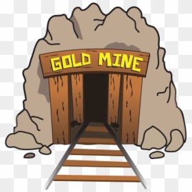 Illegal Gold Mining In Amazon S El Dorado Mining News - Clip Art Gold Mine, HD Png Download - gold underline png