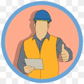Cartoon Construction Workers 8, Buy Clip Art - Roles Of Safety Officer, HD Png Download - construction worker silhouette png