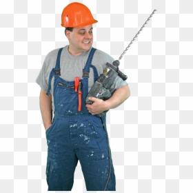 Transparent Construction Worker Png - Real Images Community Helper, Png Download - construction worker silhouette png