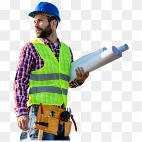 Transparent Construction Workers Png - Transparent Construction Worker Png, Png Download - construction worker silhouette png