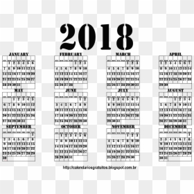 Number, HD Png Download - calendario 2018 png