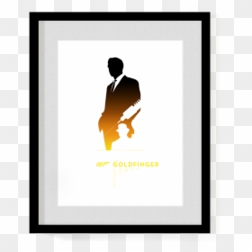 Ian Fleming"s James Bond 50th Anniversary Posters By - Silhouette, HD Png Download - 50 anniversary png
