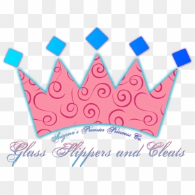 Glass Slippers And Cleats Logo - Greeting Card, HD Png Download - cinderella slipper png
