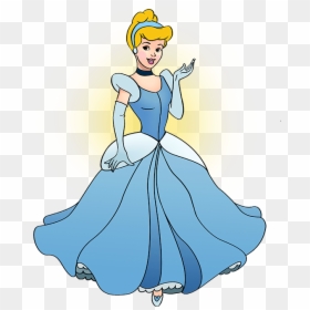 How To Draw Cinderella - Drawing Sketch Easy Cinderella, HD Png Download - cinderella slipper png