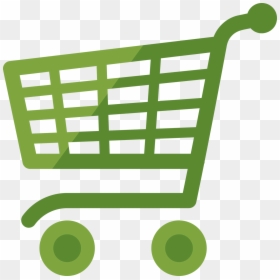 Warenkorb - Green Shopping Cart Icon, HD Png Download - carrito de compras png