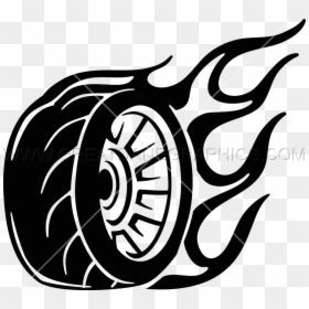 Pin Tire Clipart Png - Tire Black And White Clipart, Transparent Png - tire vector png
