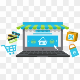 Online Business Deal Clipart, HD Png Download - carrito de compras png