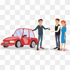 Transparent Cartoon Car Png - Car Dealership Clipart, Png Download - tire vector png