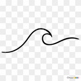 Wave Png Black And White, Transparent Png - wave png vector