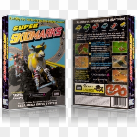 Transparent Skid Marks Png - Super Skidmarks Sega, Png Download - skid marks png