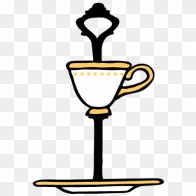 Afternoon Tea Tier Cartoon Transparent, HD Png Download - vintage tea cup png