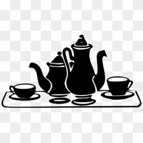 Recreation,serveware,cup - Coffee And Tea Pot Clipart, HD Png Download - vintage tea cup png