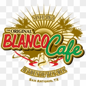 The Original Blanco Cafe Logo - Illustration, HD Png Download - rosas blancas png