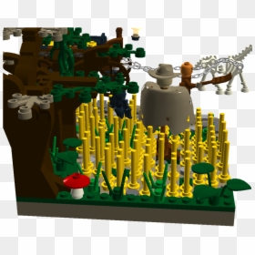Haunted Corn Field - Lego, HD Png Download - cornfield png