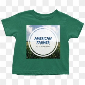 American Corn Field Toddler T Shirt Grass Green - Label, HD Png Download - cornfield png