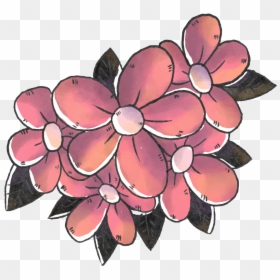 This Graphics Is Hand Drawn Cartoon Flower Decoration - Artificial Flower, HD Png Download - drawn flower png