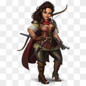 Halfling Rogue Female , Png Download - Female Halfling Rogue 5e, Transparent Png - halfling png