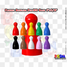 Pawns Bowling Pin No Base - Game, HD Png Download - board pin png